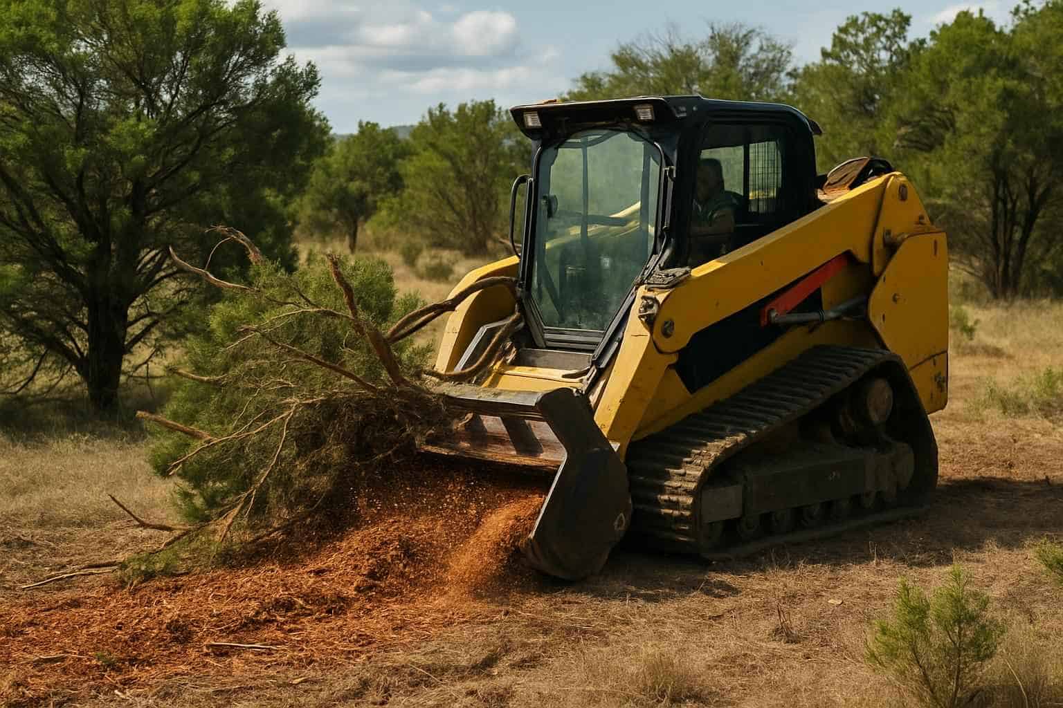 Cedar Shredding Service in Kingsland Texas