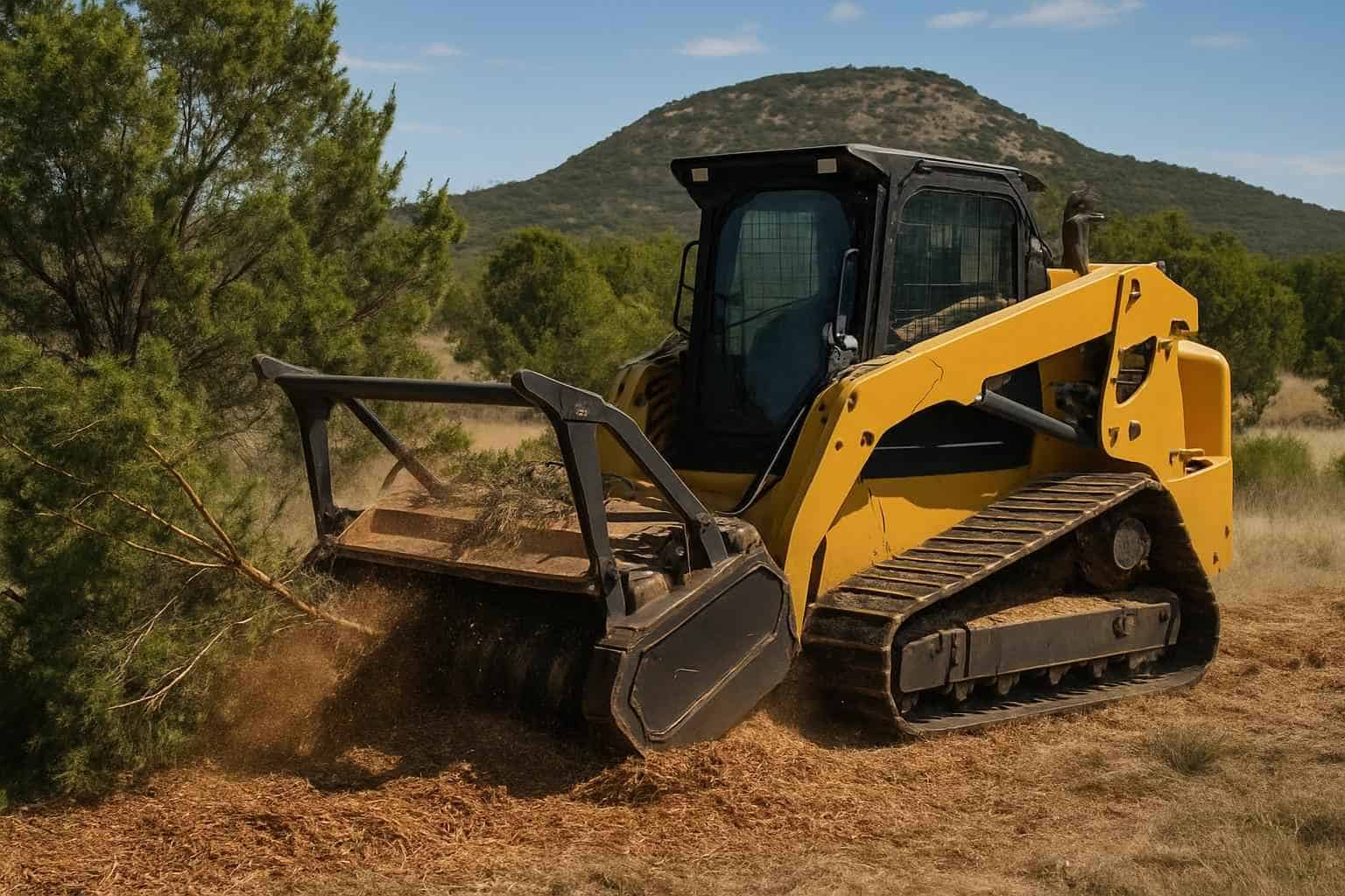 Cedar Shredding Service in Round Mountain Texas