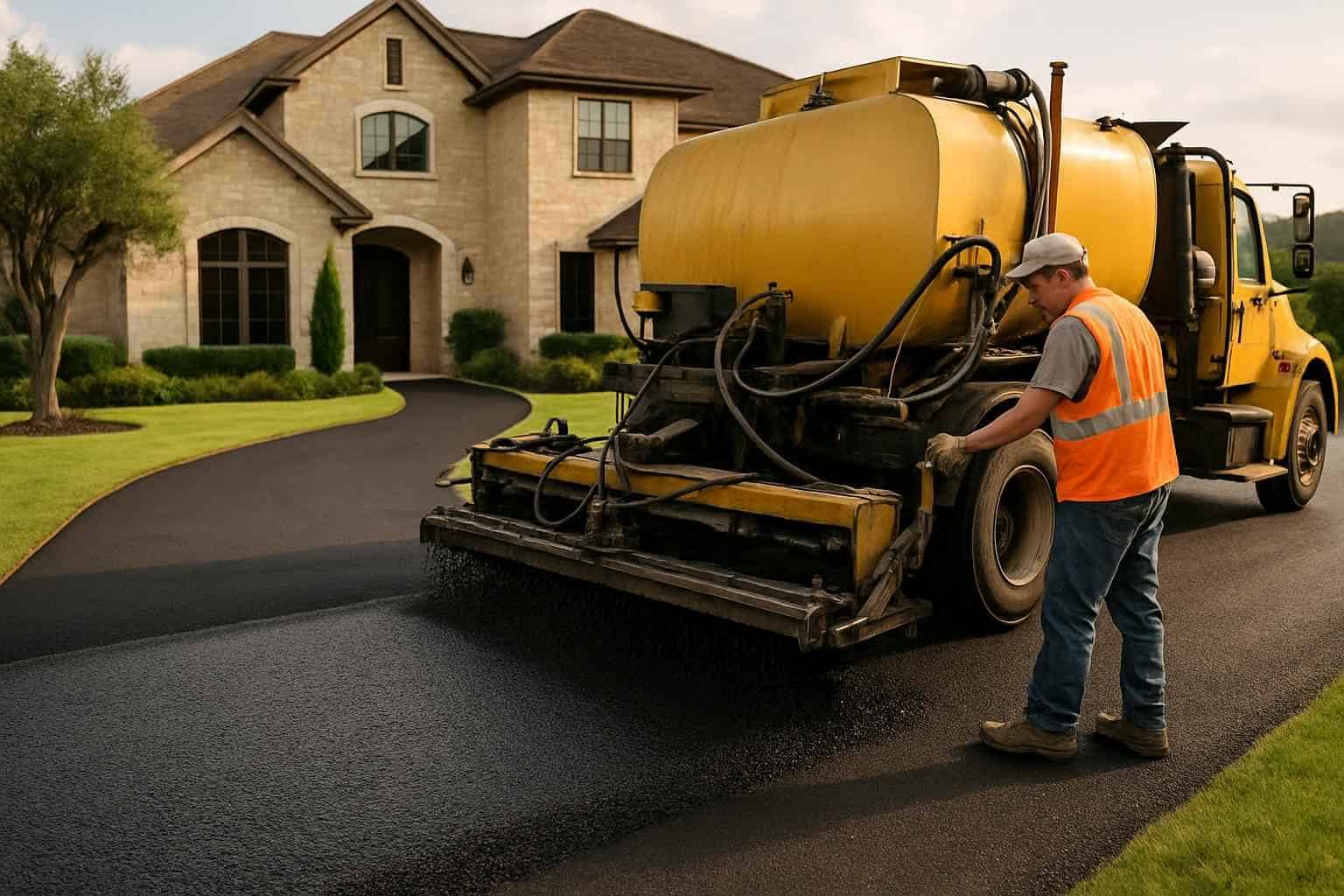 Chip Seal Repair in Kingsland Texas