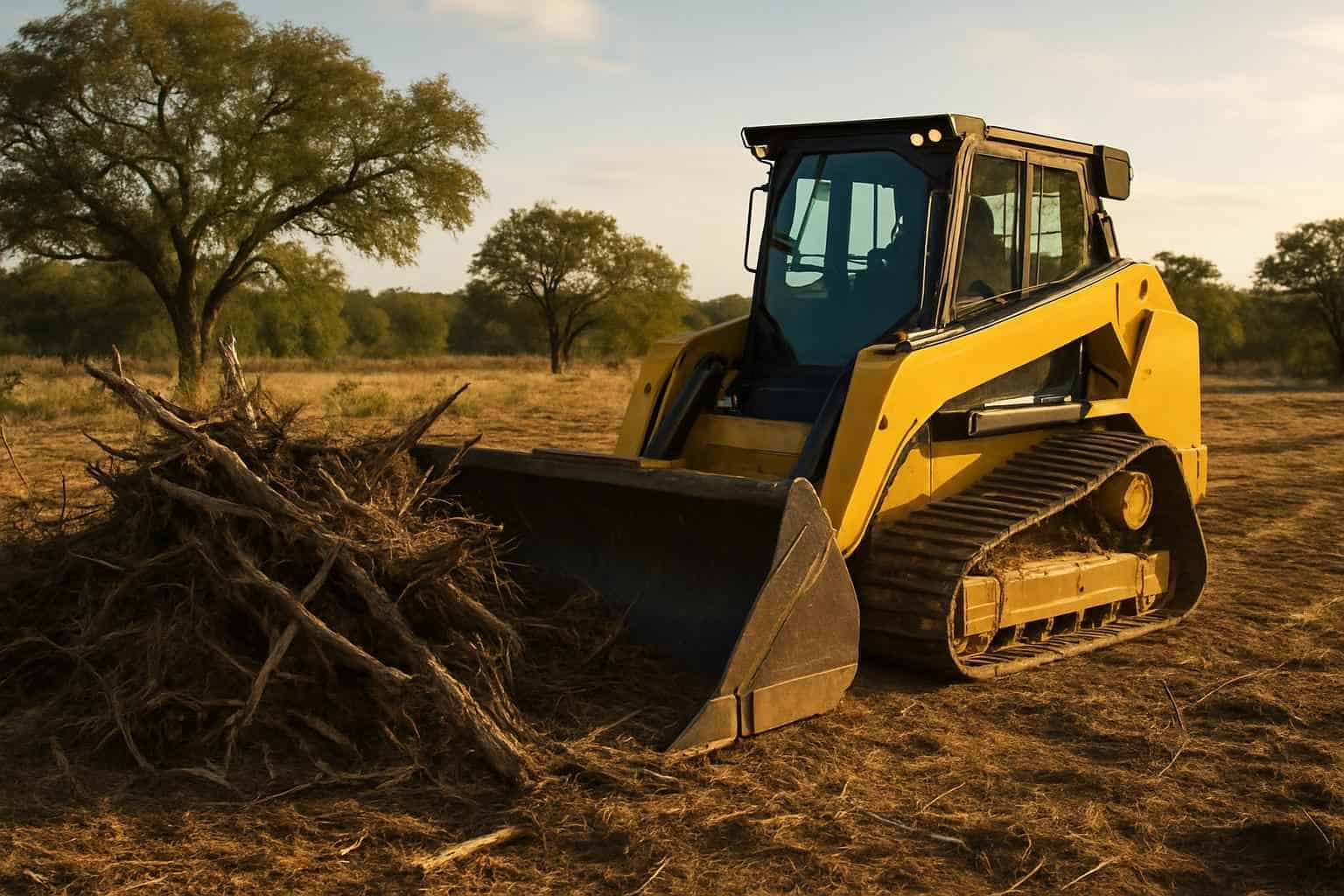 Commercial Land Clearing in Llano Texas