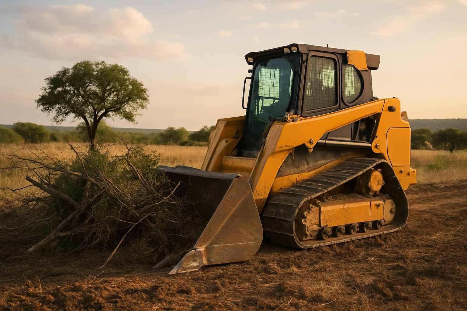 Commercial Lot Clearing in Llano Texas