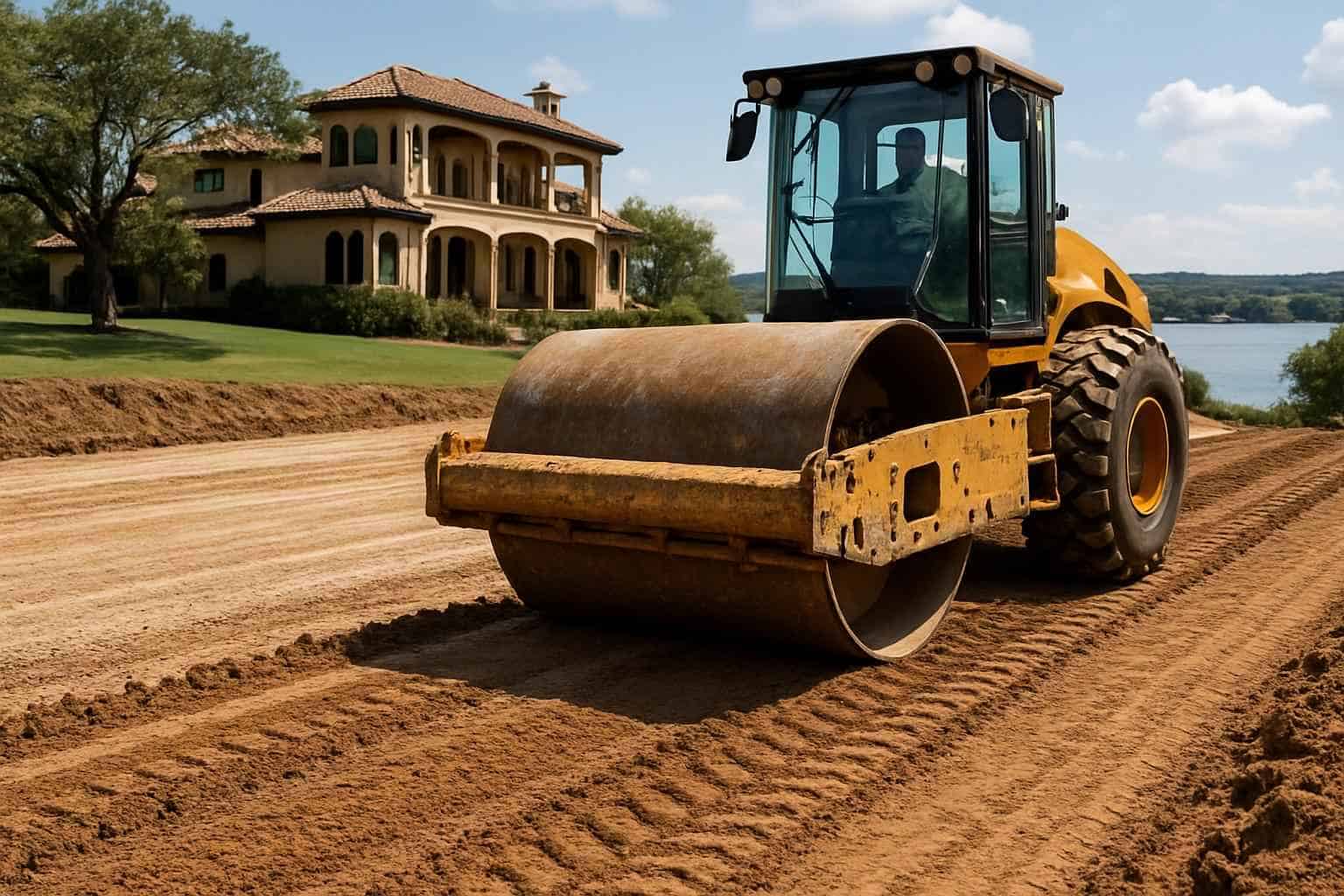 Compaction and Proof Roll in Horseshoe Bay Texas