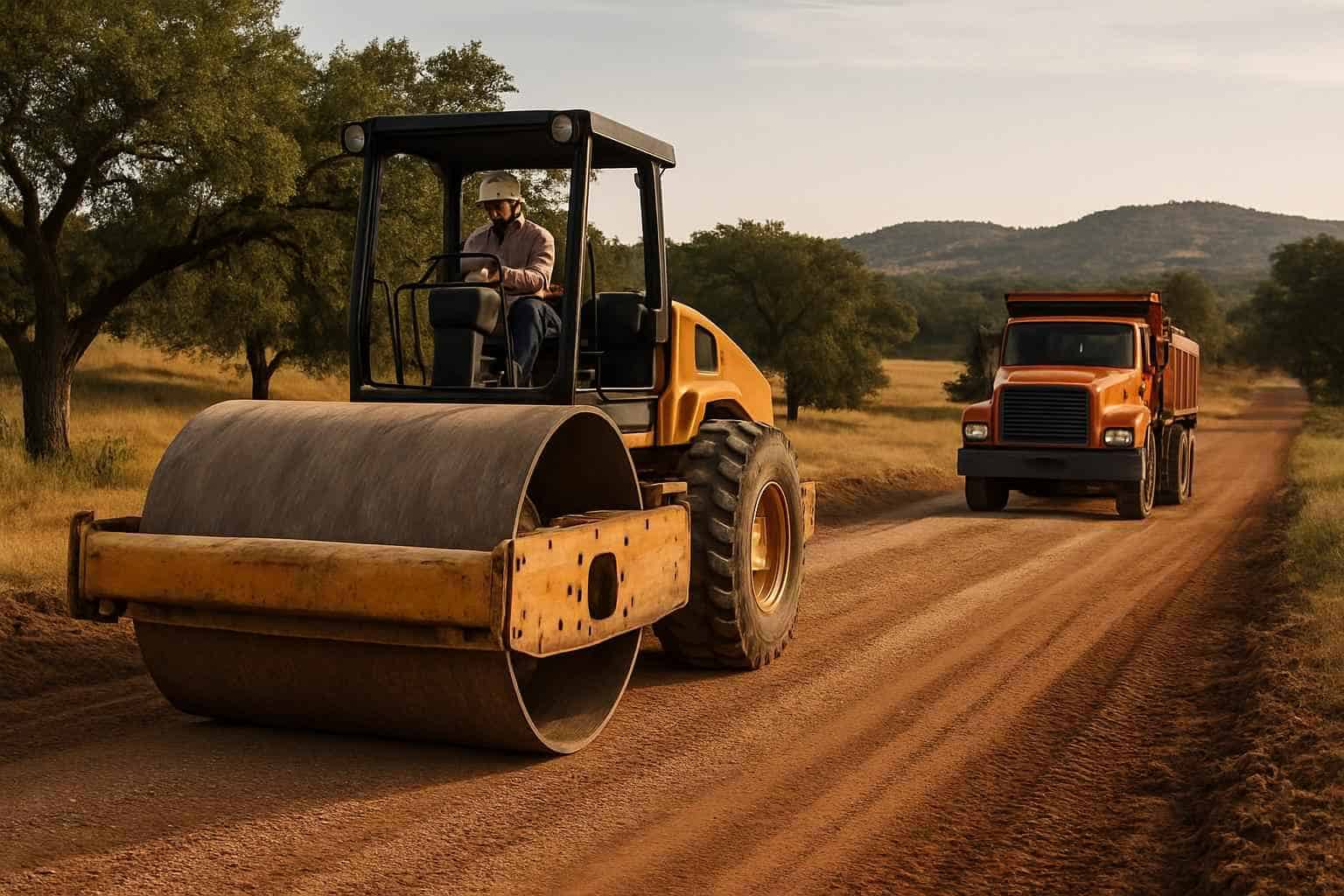 Compaction And Proof Roll in Hunt Texas