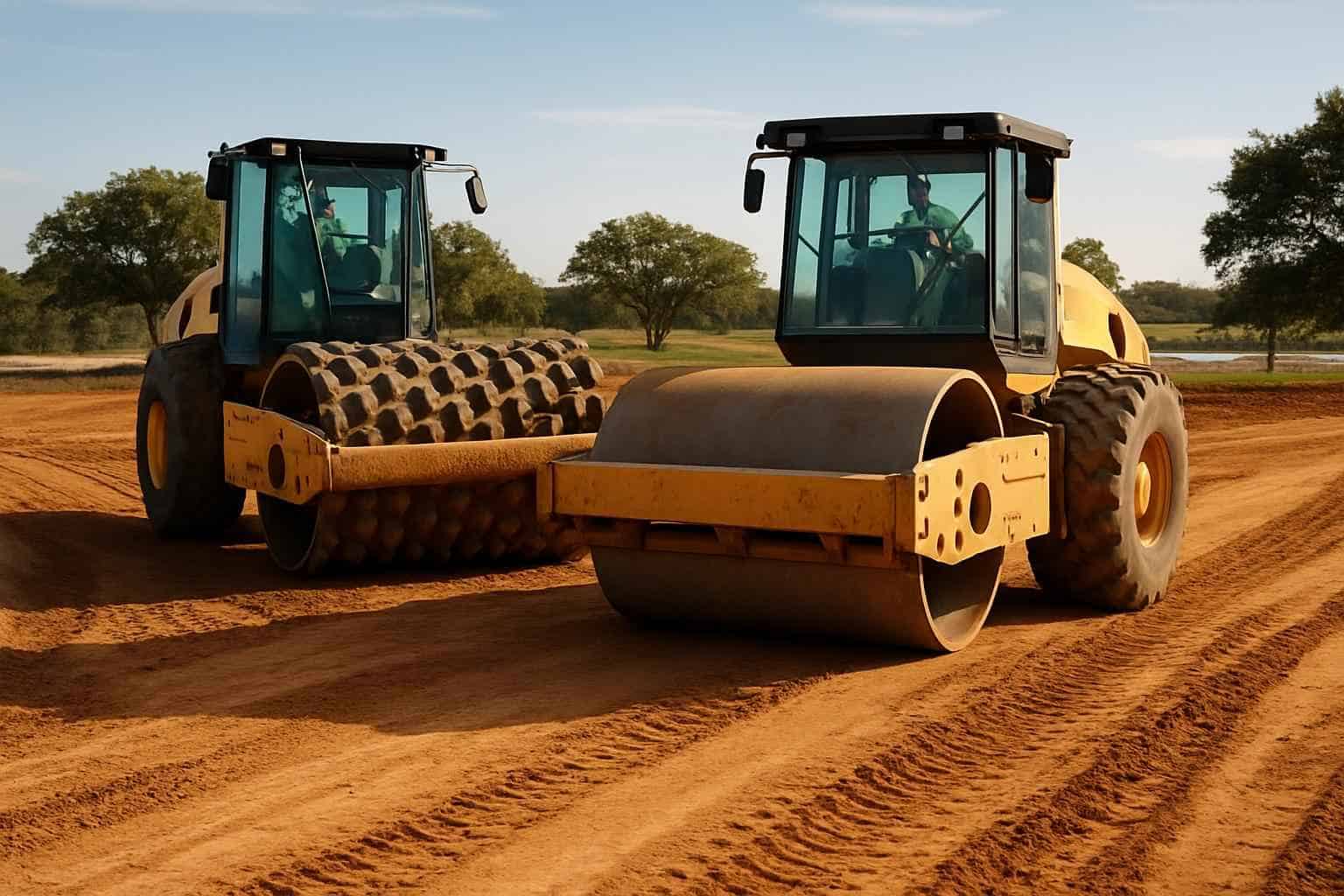 Compaction and Proof Roll in Kingsland Texas