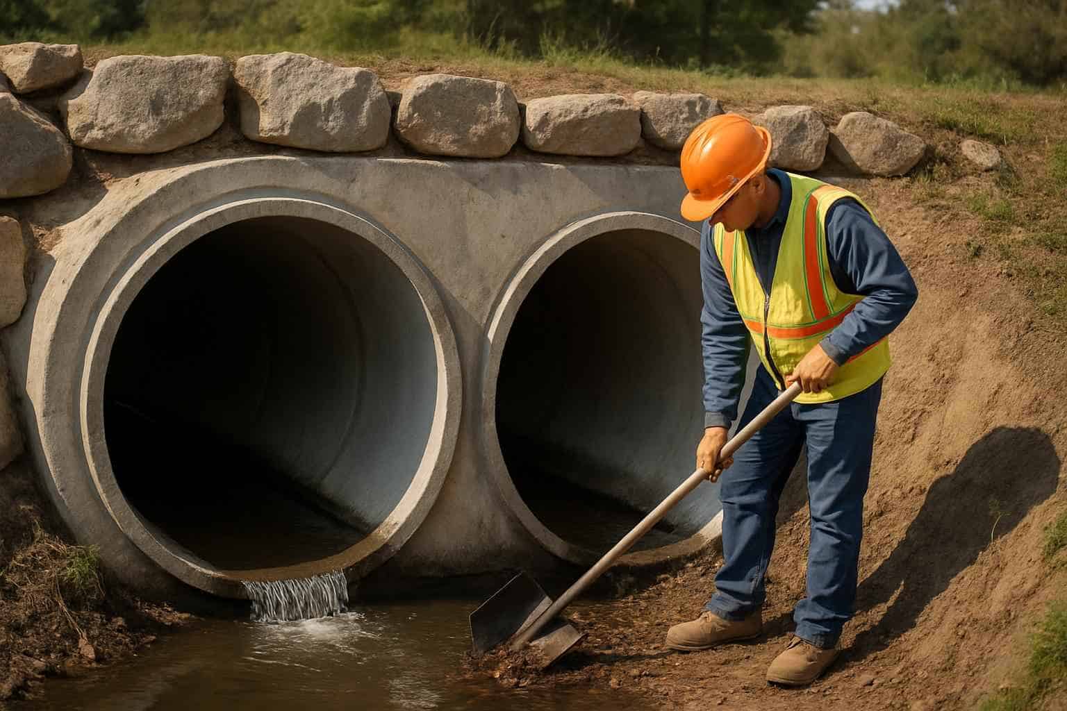 Culvert Maintenance in Granite Shoals Texas