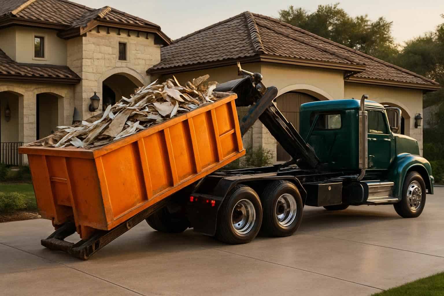 Debris Haul Off in Boerne Texas
