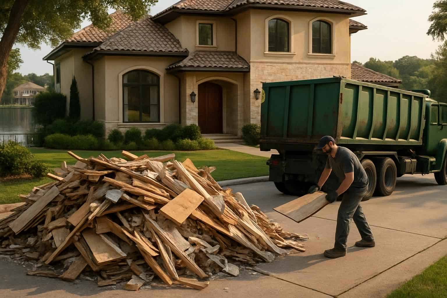 Debris Haul Off in Horseshoe Bay Texas