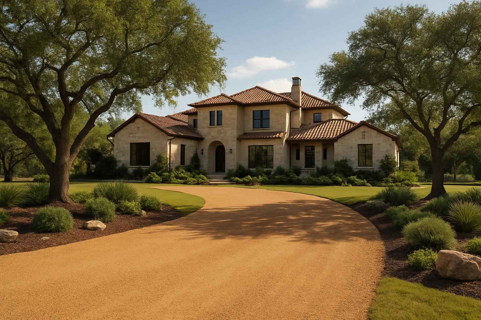 Decomposed Granite Driveway in Boerne Texas