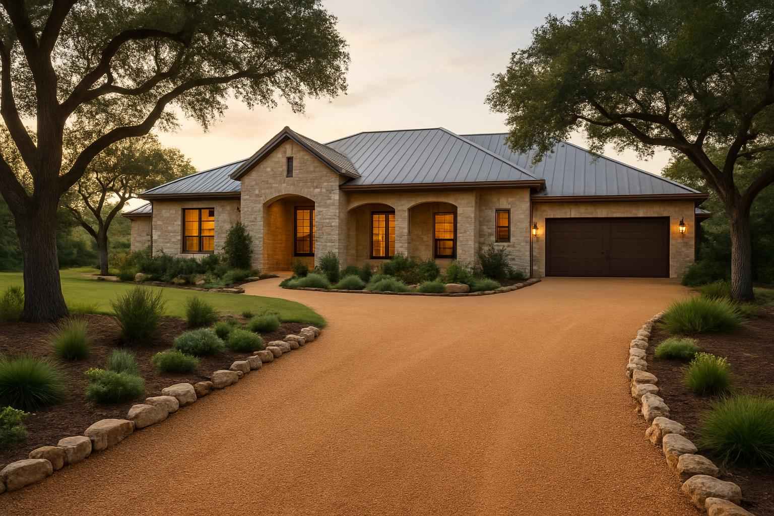 Decomposed Granite Driveway in Cypress Mill Texas