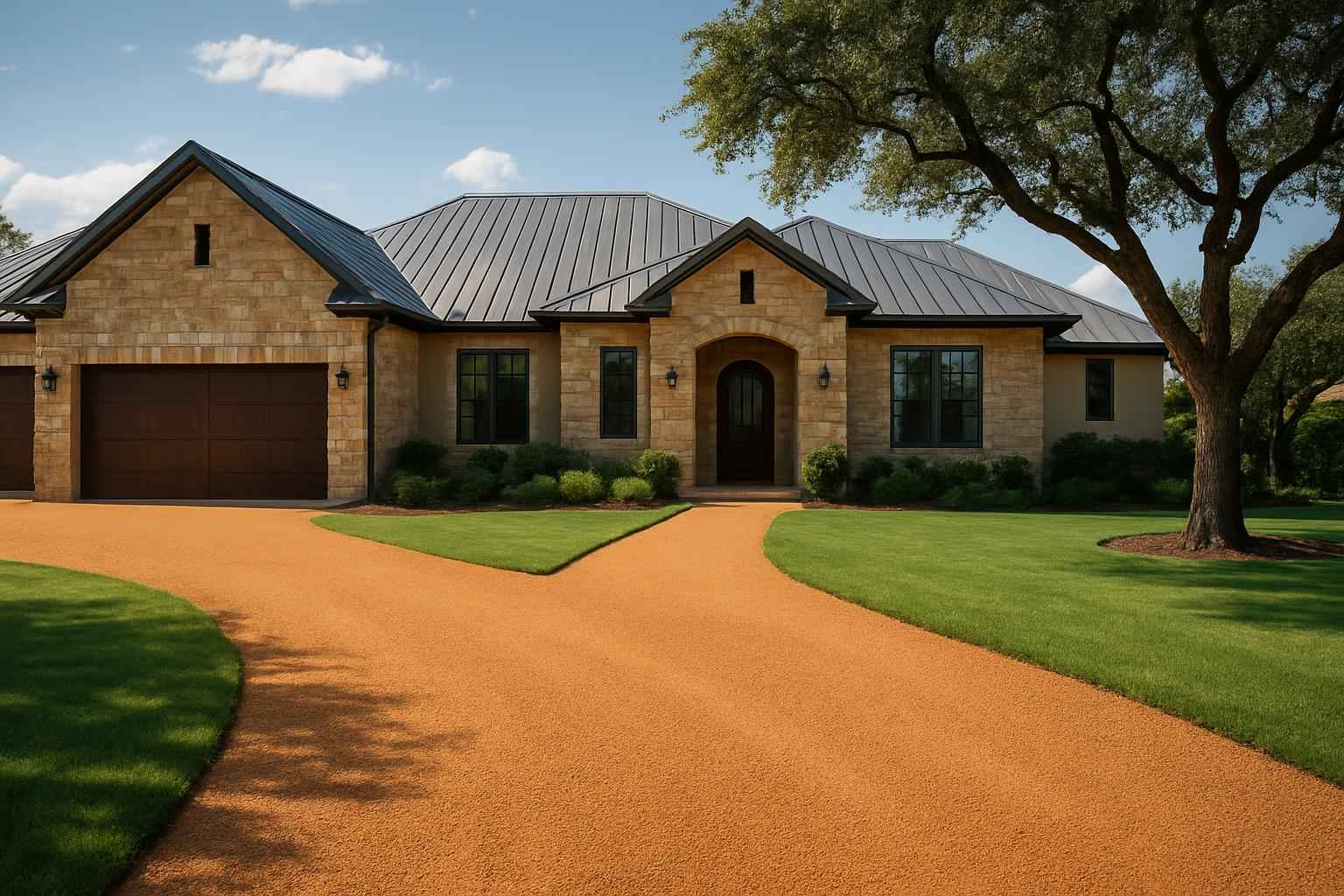 Decomposed Granite Driveway in Granite Shoals Texas