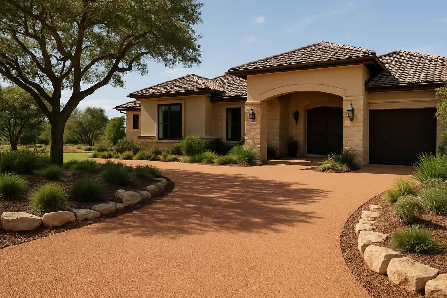 Decomposed Granite Driveway In Horseshoe Bay Texas