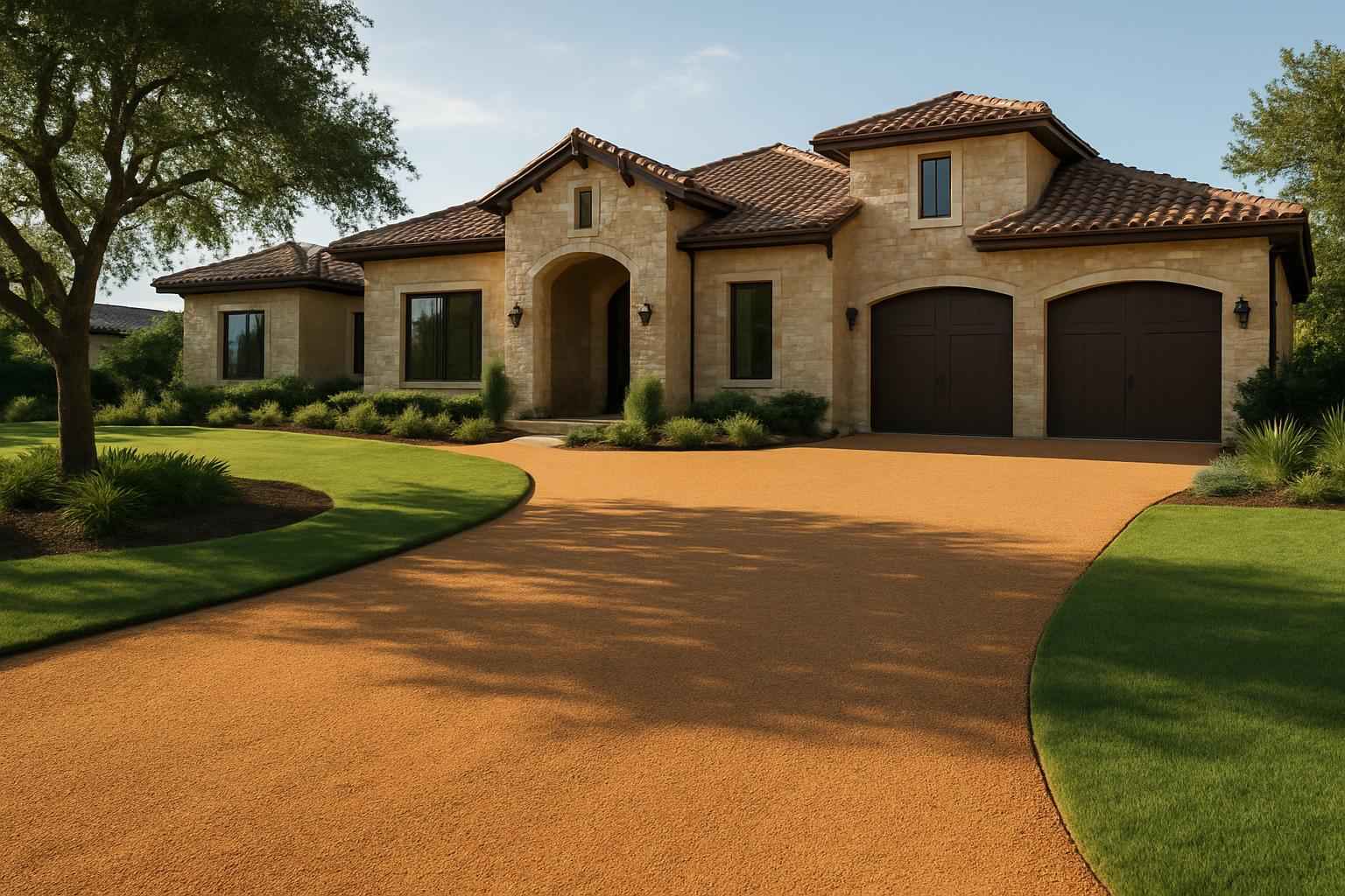 Decomposed Granite Driveway in Kingsland Texas