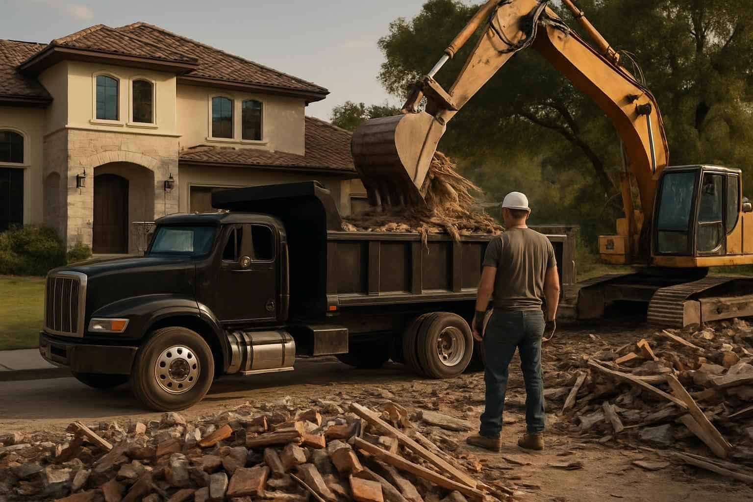 Demolition Debris Hauling In Boerne Texas