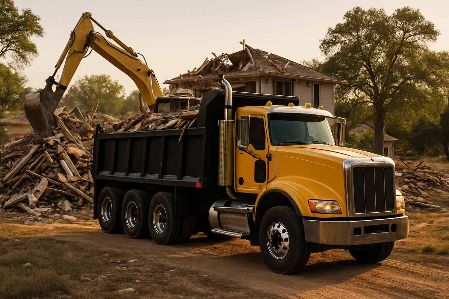 Demolition Debris Hauling in Granite Shoals Texas