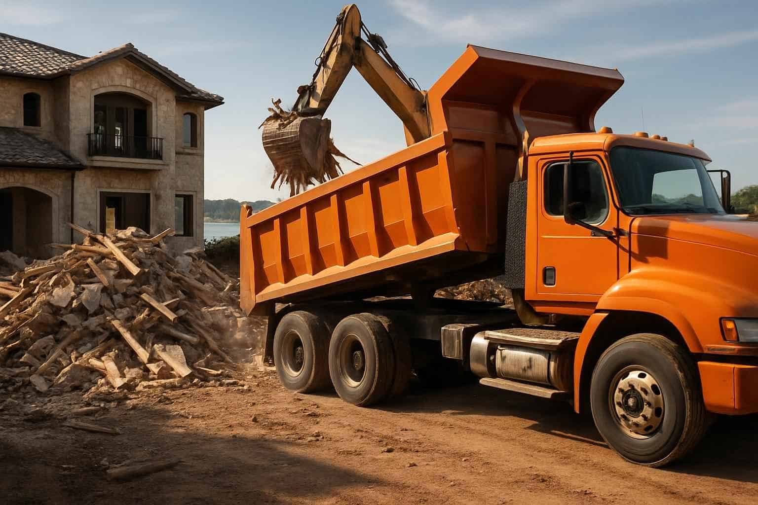 Demolition Debris Hauling in Horseshoe Bay Texas
