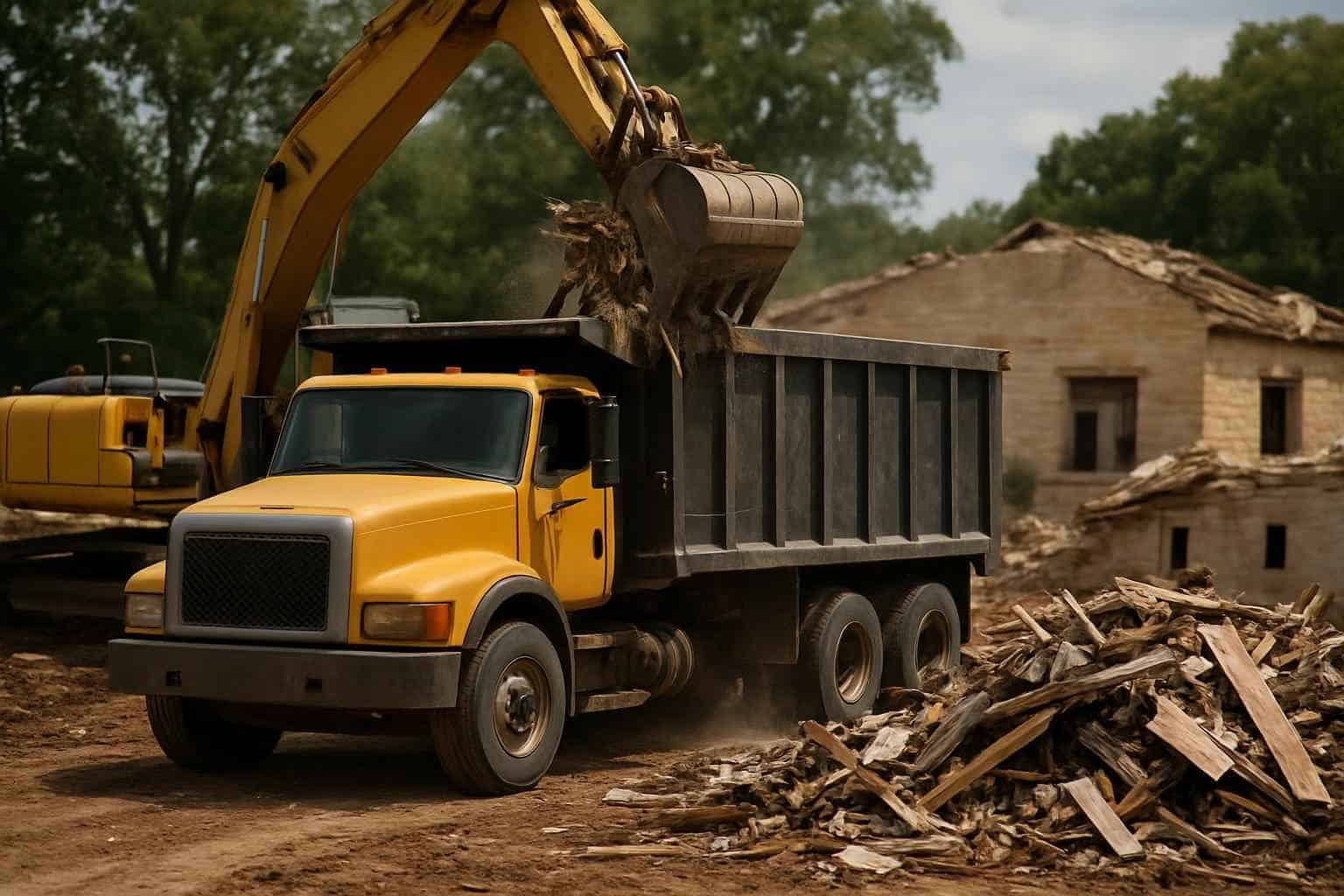 Demolition Debris Hauling in Kingsland Texas