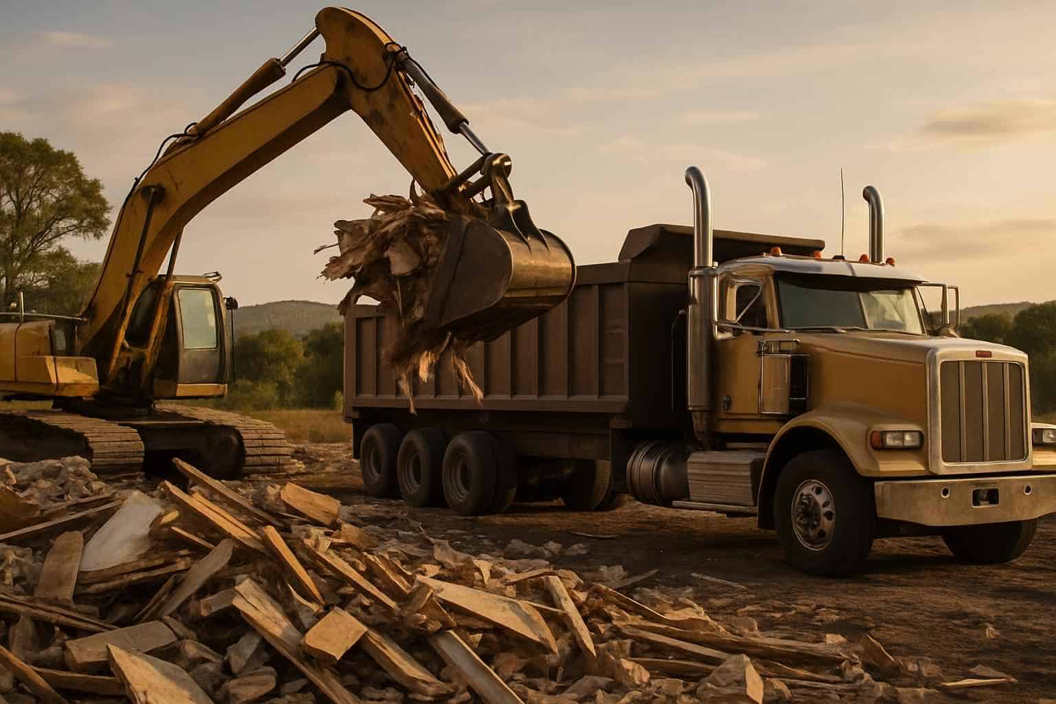 Demolition Debris Hauling in Llano Texas