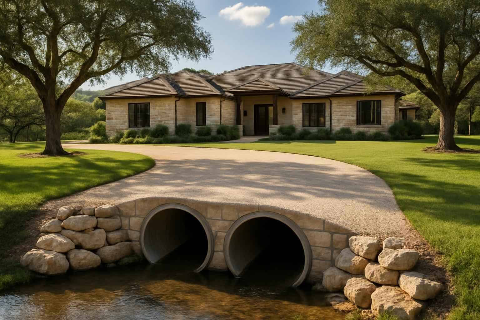 Driveway Culverts in Hunt Texas
