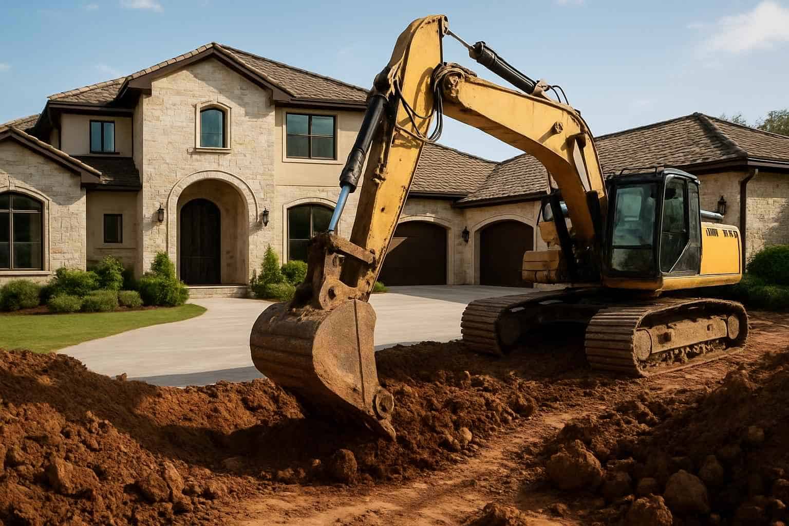 Driveway Excavation in Boerne Texas