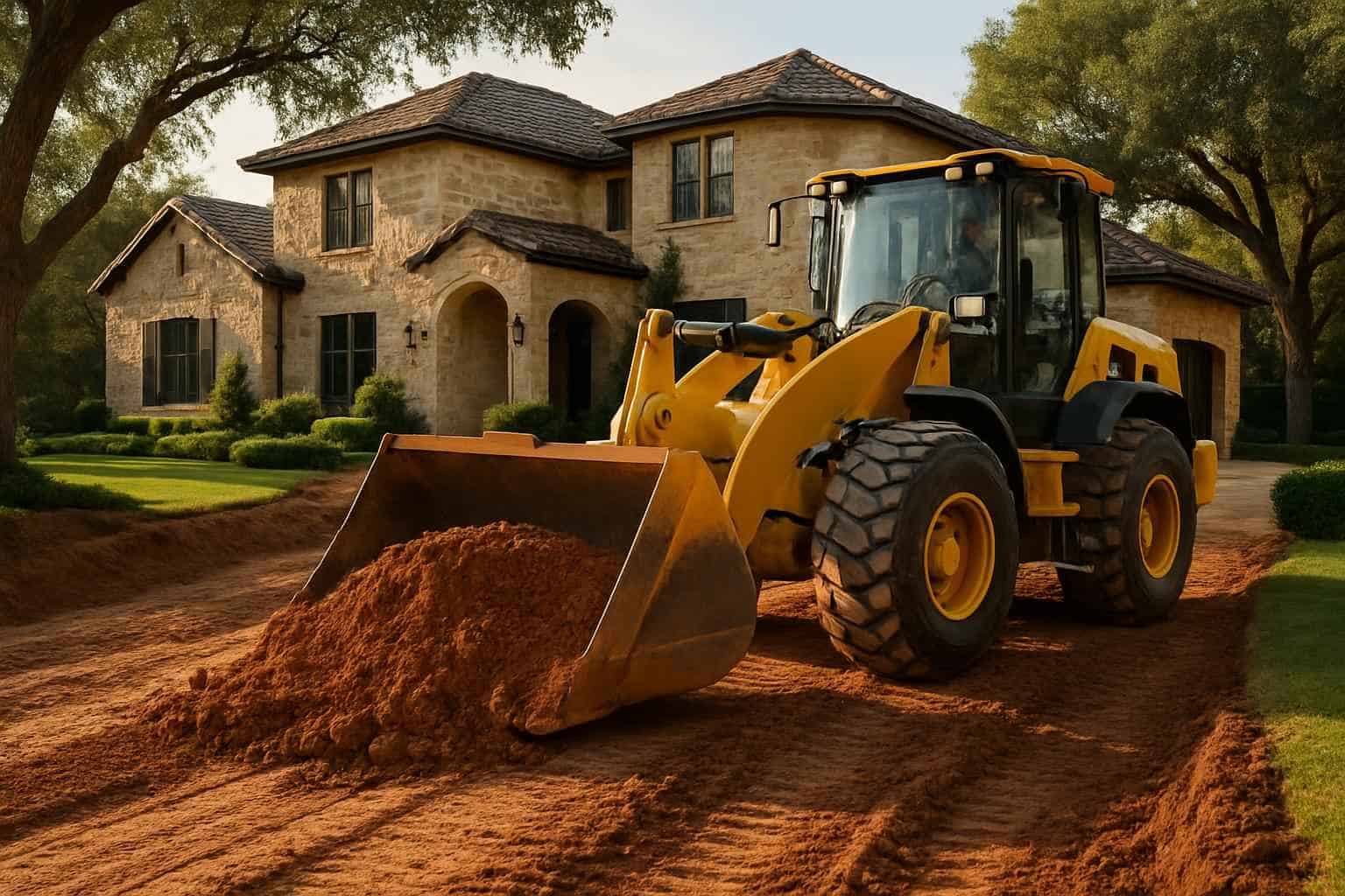 Driveway Excavation in Cypress Mill Texas