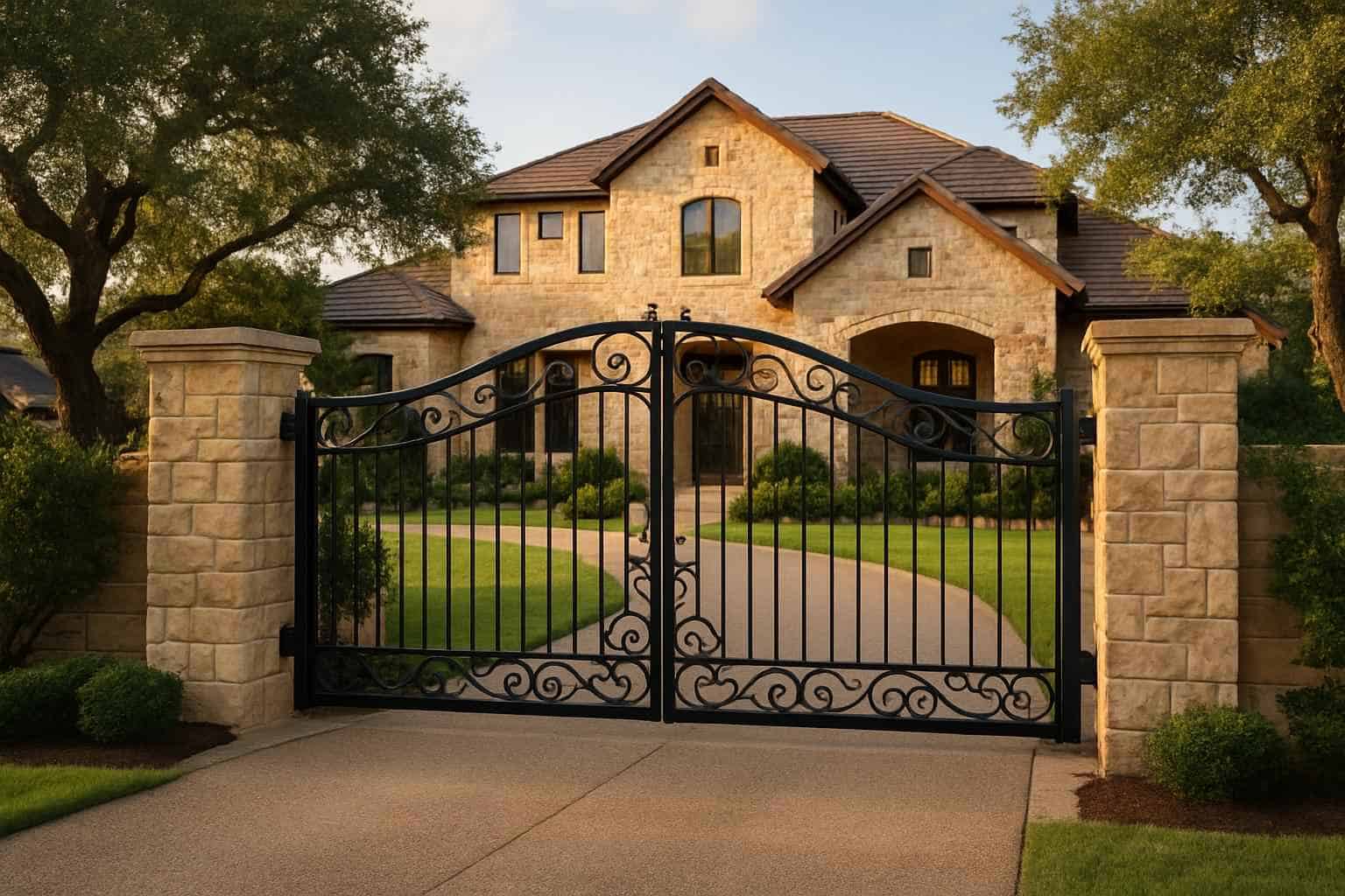 Driveway Gates in Boerne Texas