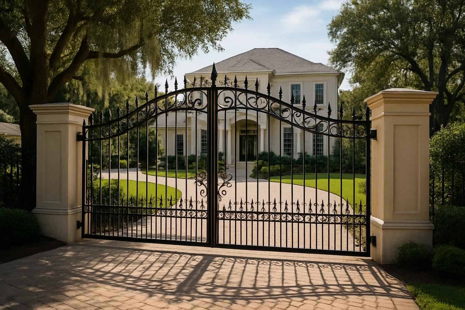 Driveway Gates in Cypress Mill Texas