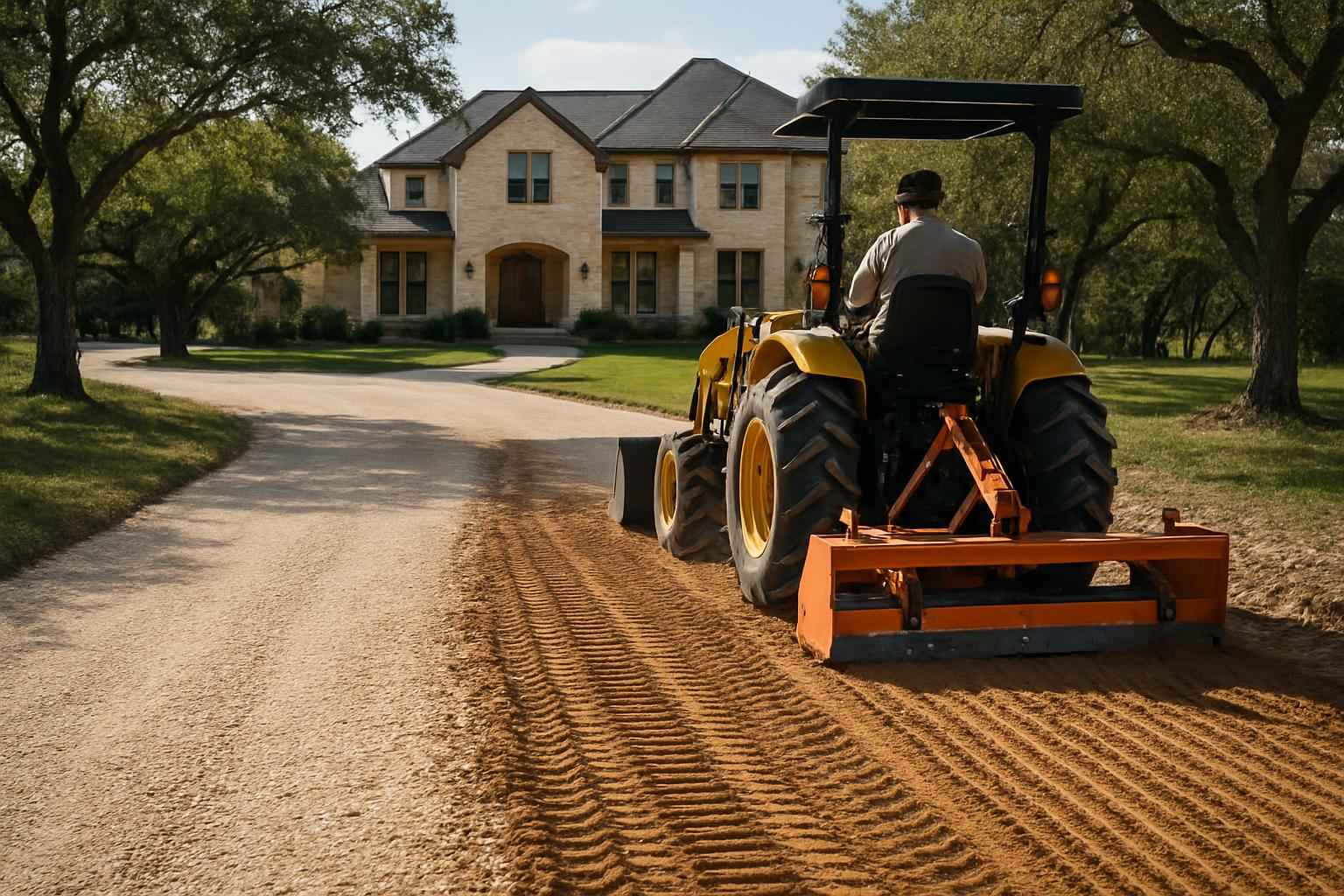 Driveway Grading in Boerne Texas