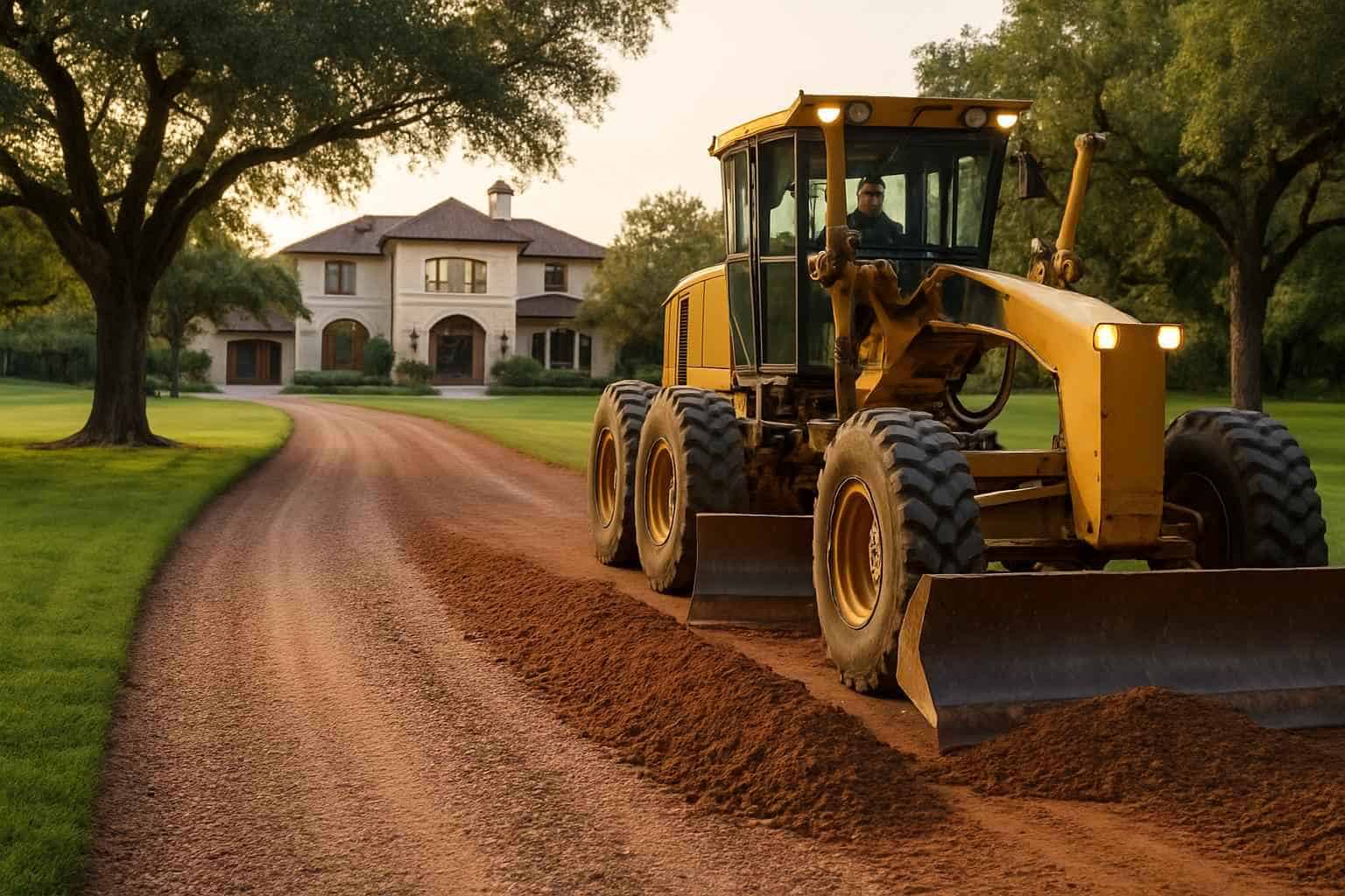 Driveway Grading in Cypress Mill Texas