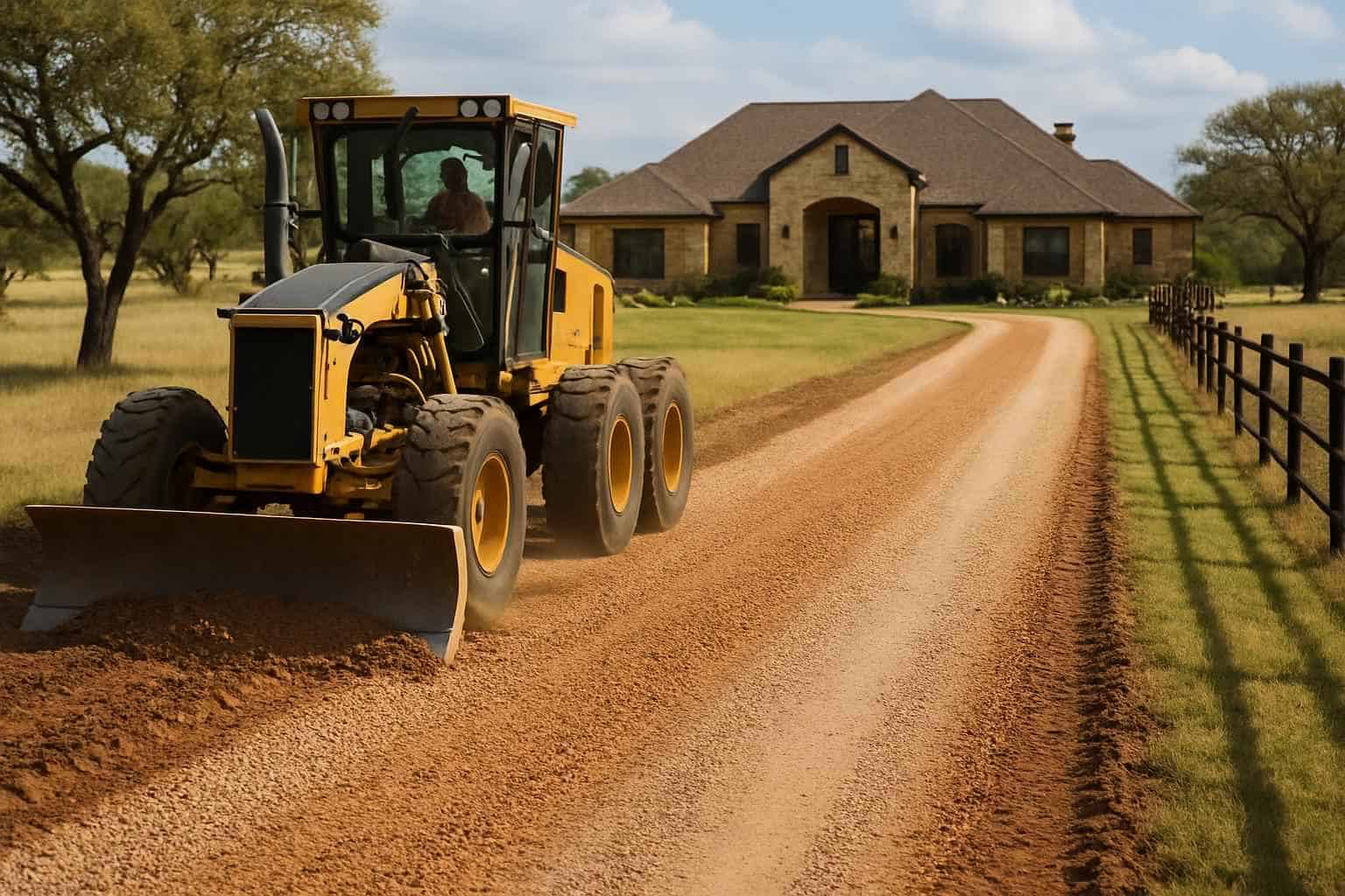 Driveway Grading in Llano Texas