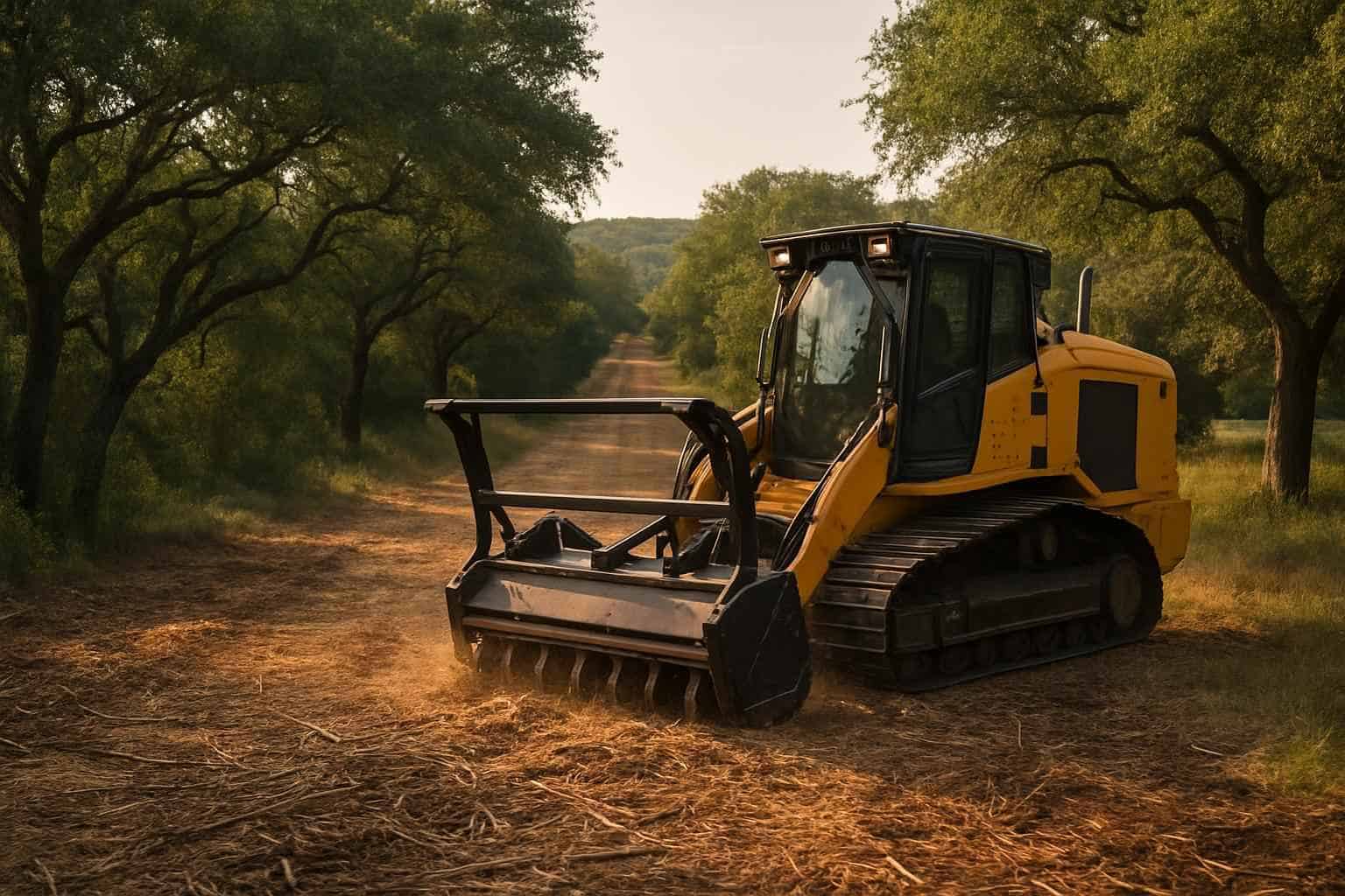 Easement Access Clearing in Boerne Texas