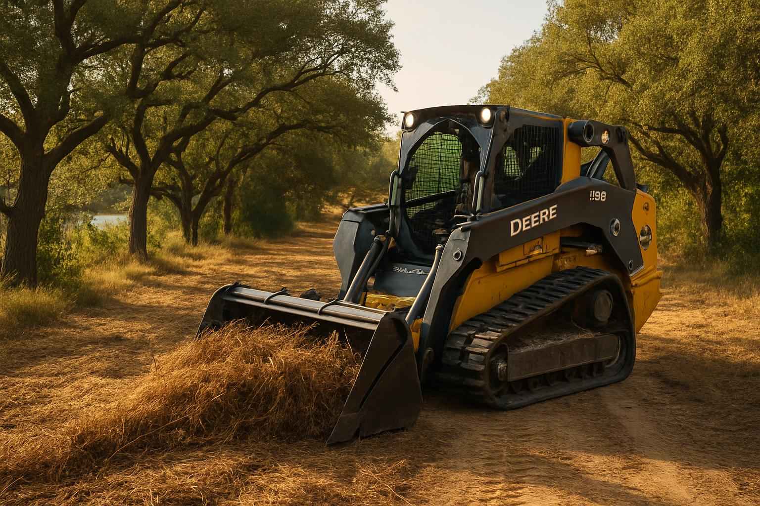 Easement Access Clearing in Granite Shoals Texas