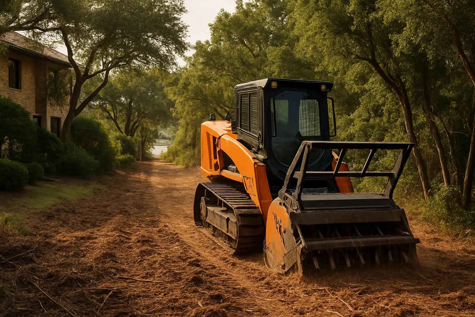 Easement Access Clearing in Horseshoe Bay Texas