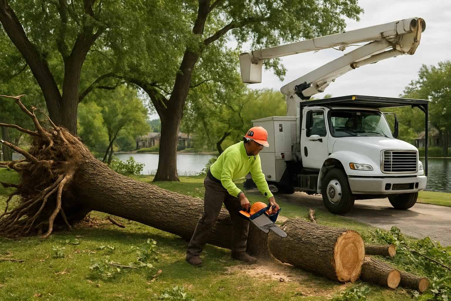 Emergency Tree Removal in Cottonwood Shores Texas