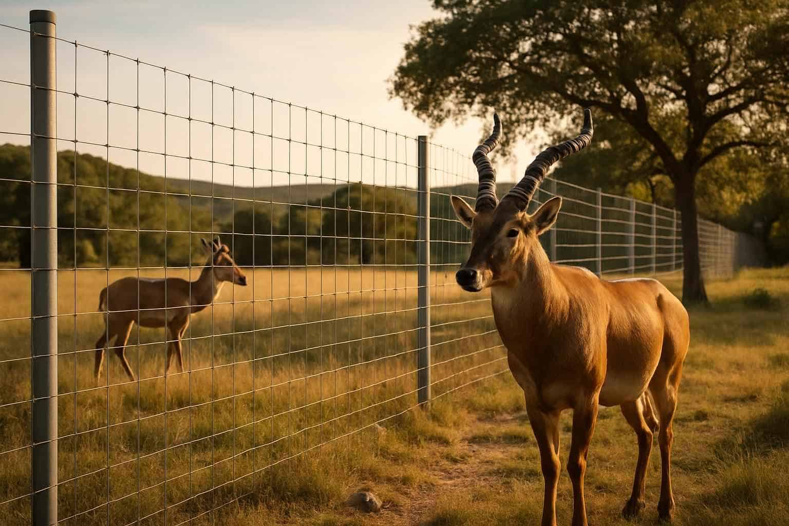Exotic Game Fencing in Boerne Texas
