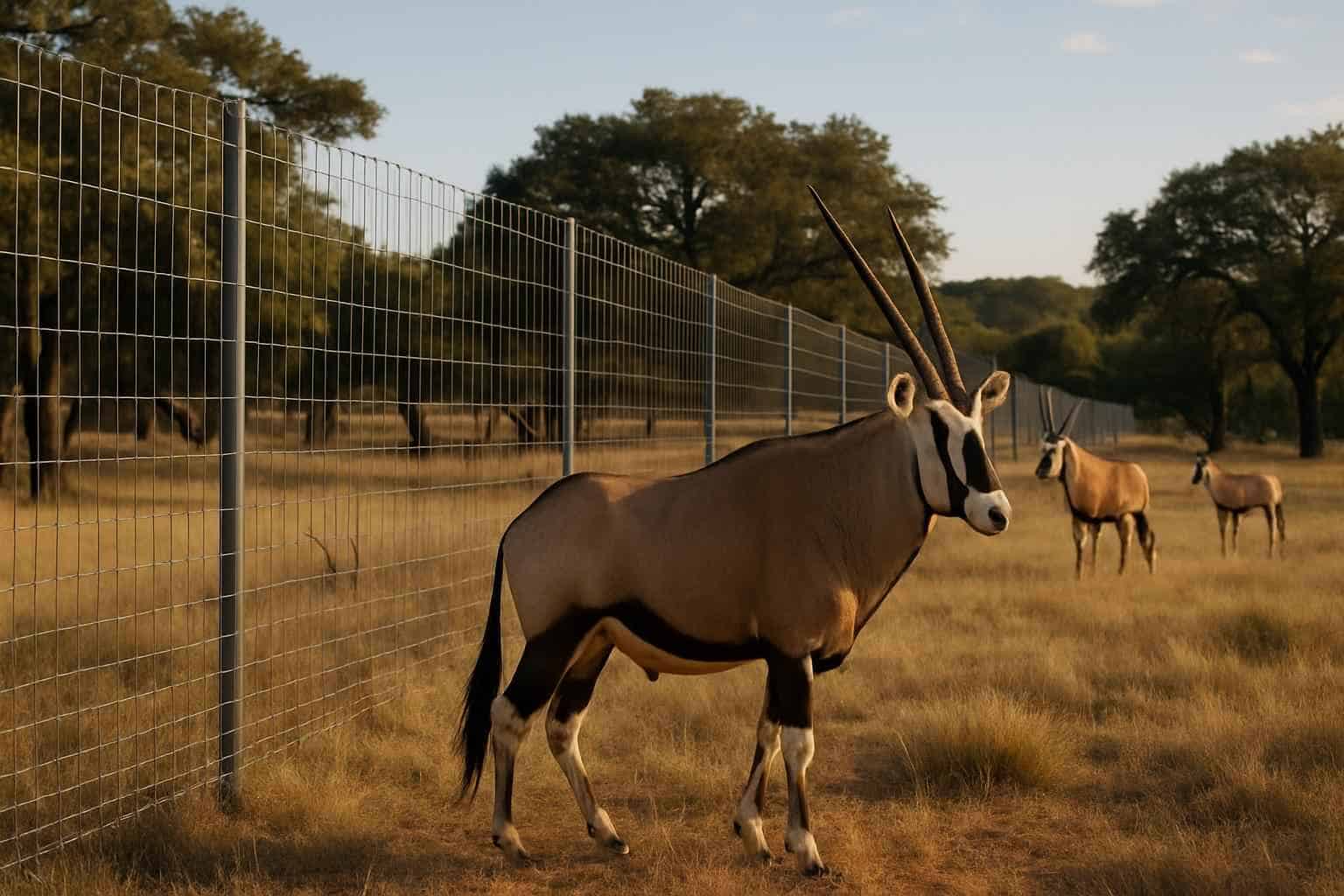 Exotic Game Fencing in Horseshoe Bay Texas