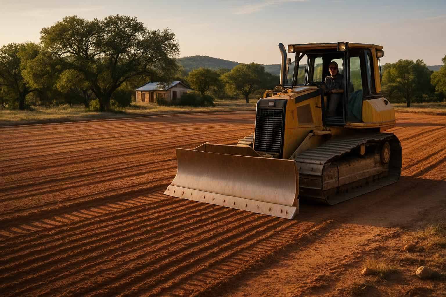 Final Grade for Construction in Llano Texas