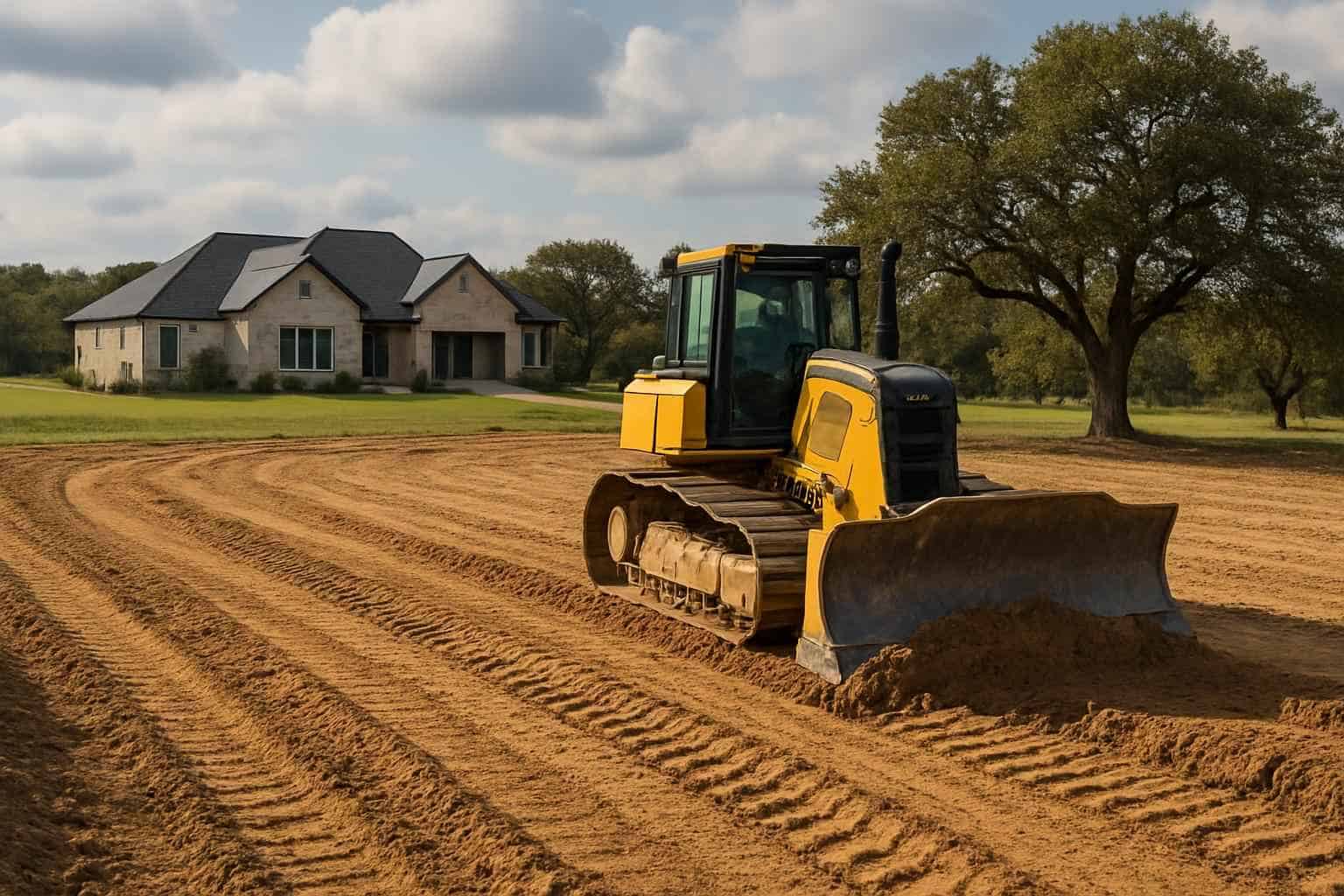 Grading and Leveling in Boerne Texas