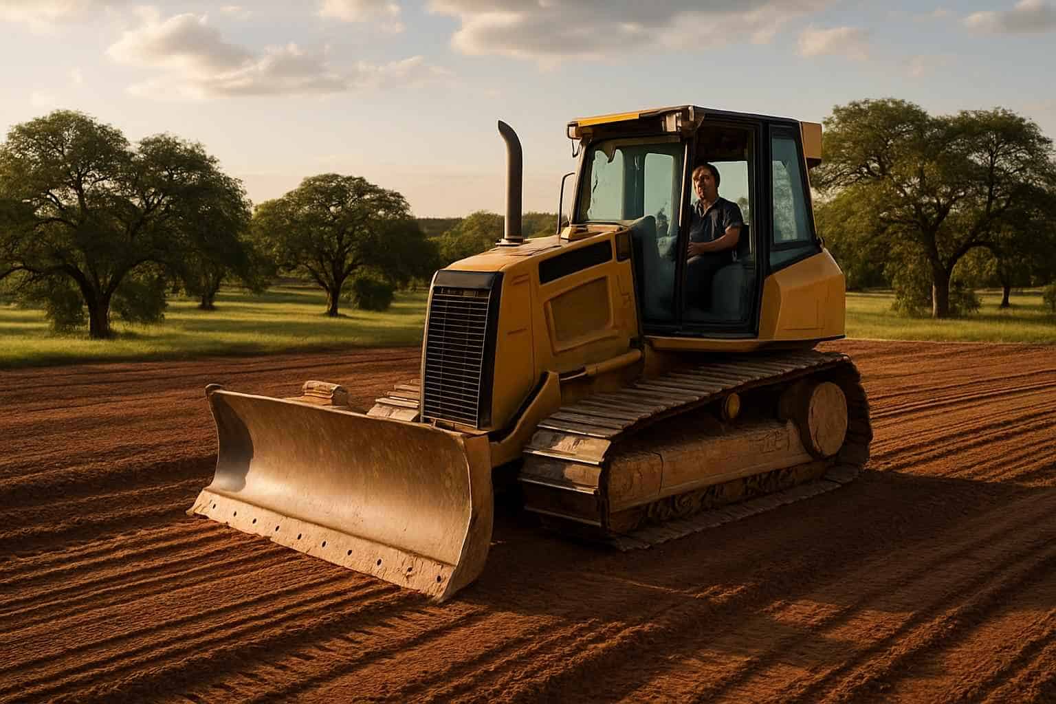 Grading and Leveling in Cypress Mill Texas