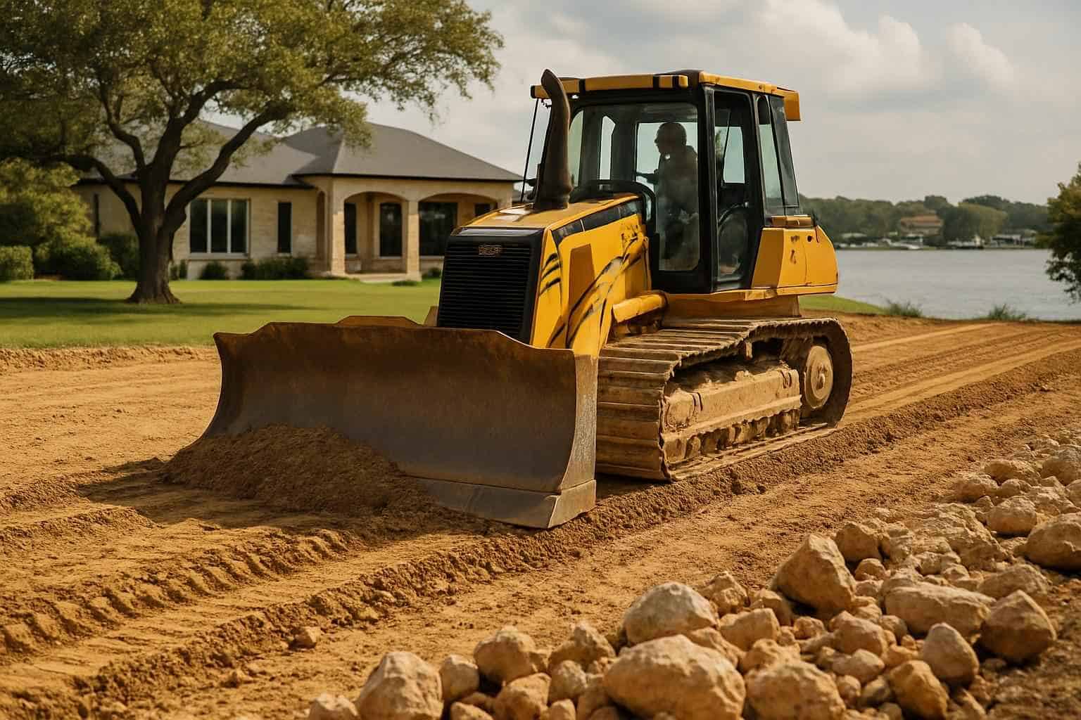 Grading and Leveling in Granite Shoals Texas