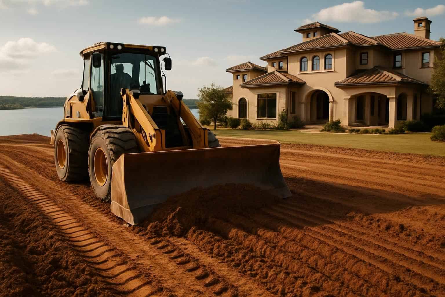 Grading and Leveling in Horseshoe Bay Texas