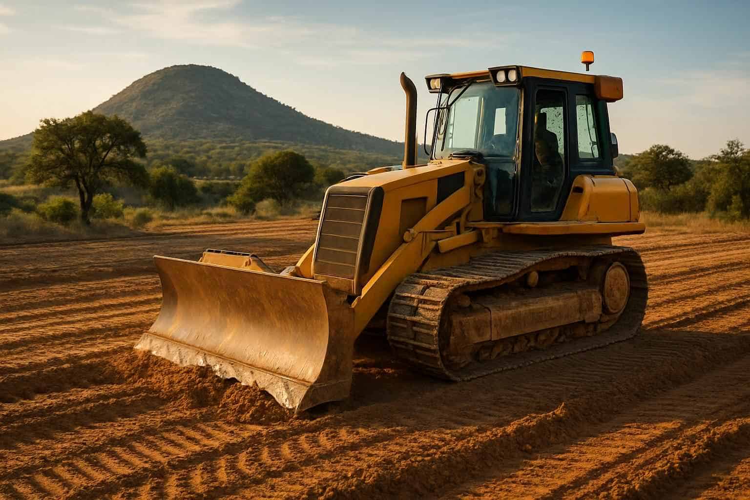 Grading And Leveling in Round Mountain Texas