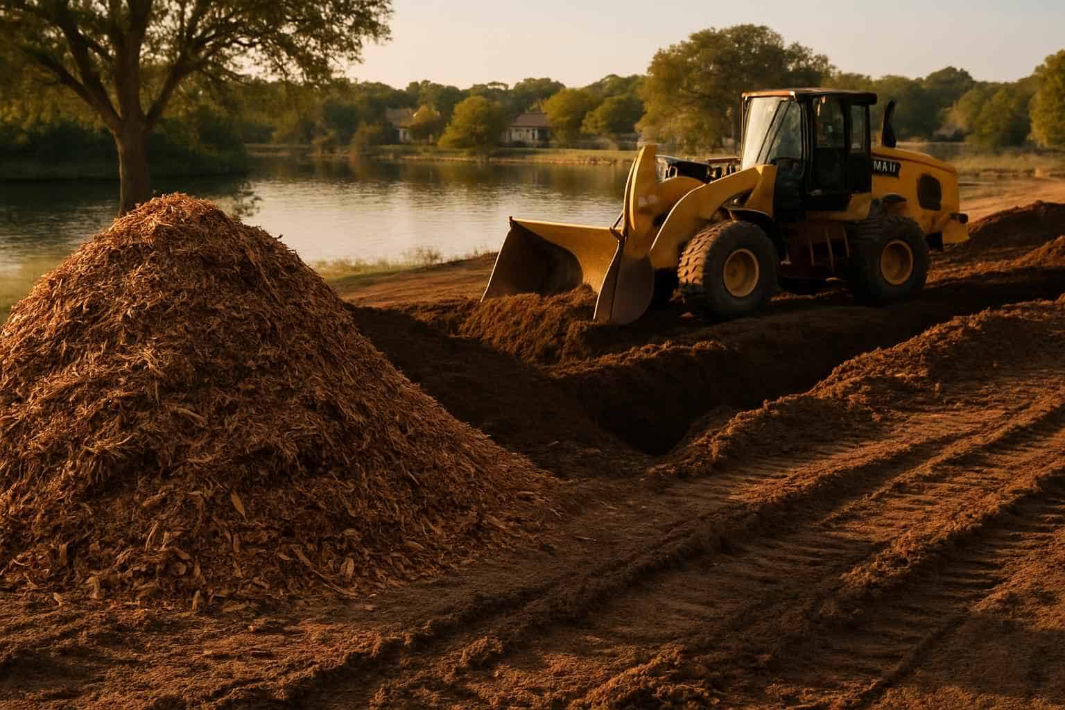 Grind and Backfill in Cottonwood Shores Texas