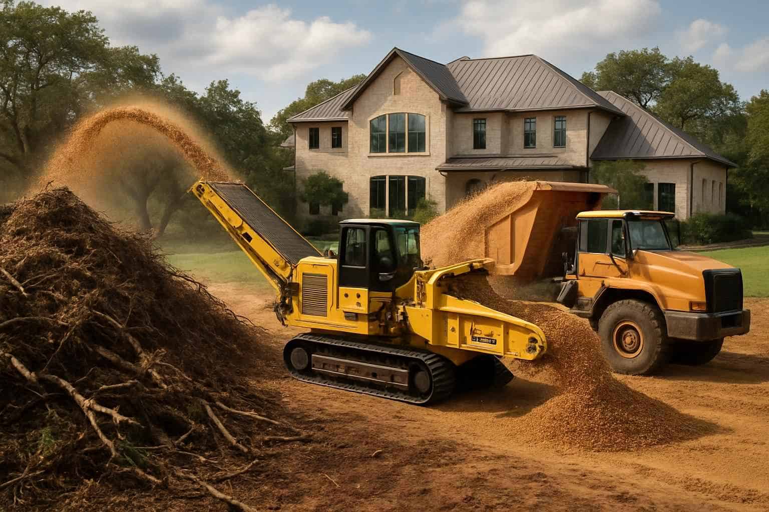 Grind and Backfill in Kingsland Texas