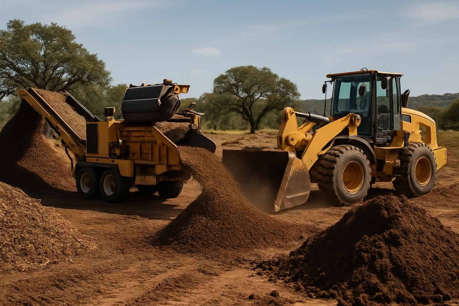 Grind and Backfill in Llano Texas