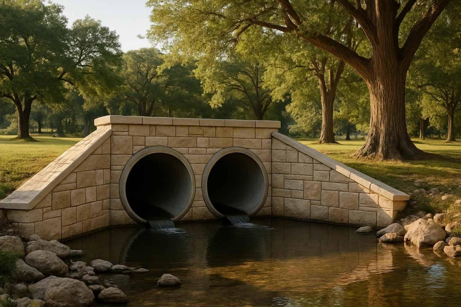 Headwalls and End Sections in Cypress Mill Texas