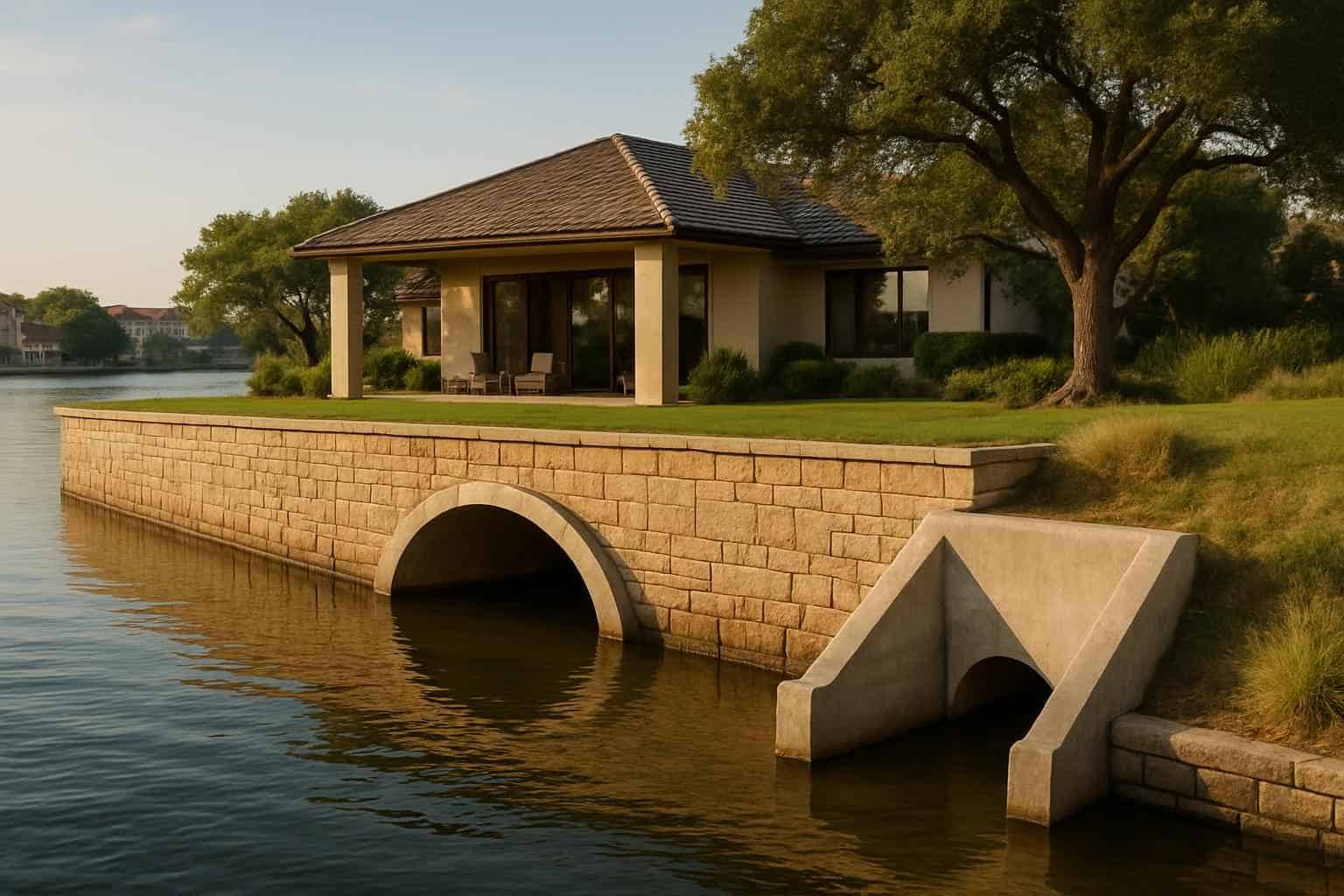 Headwalls and End Sections in Horseshoe Bay Texas