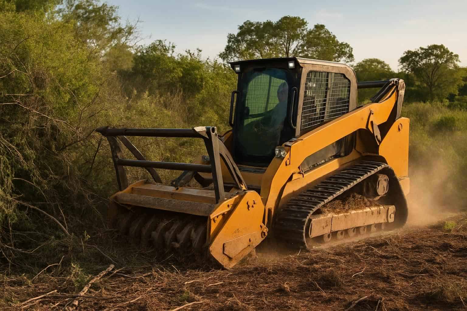 Heavy Brush Removal in Cottonwood Shores Texas