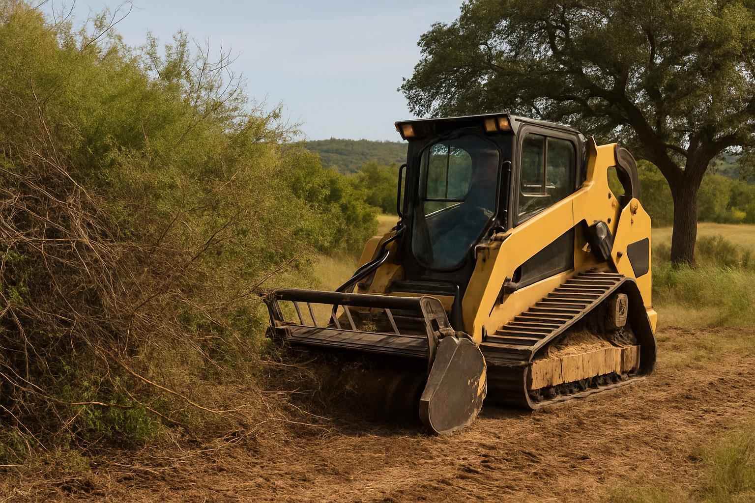 Heavy Brush Removal in Cypress Mill Texas