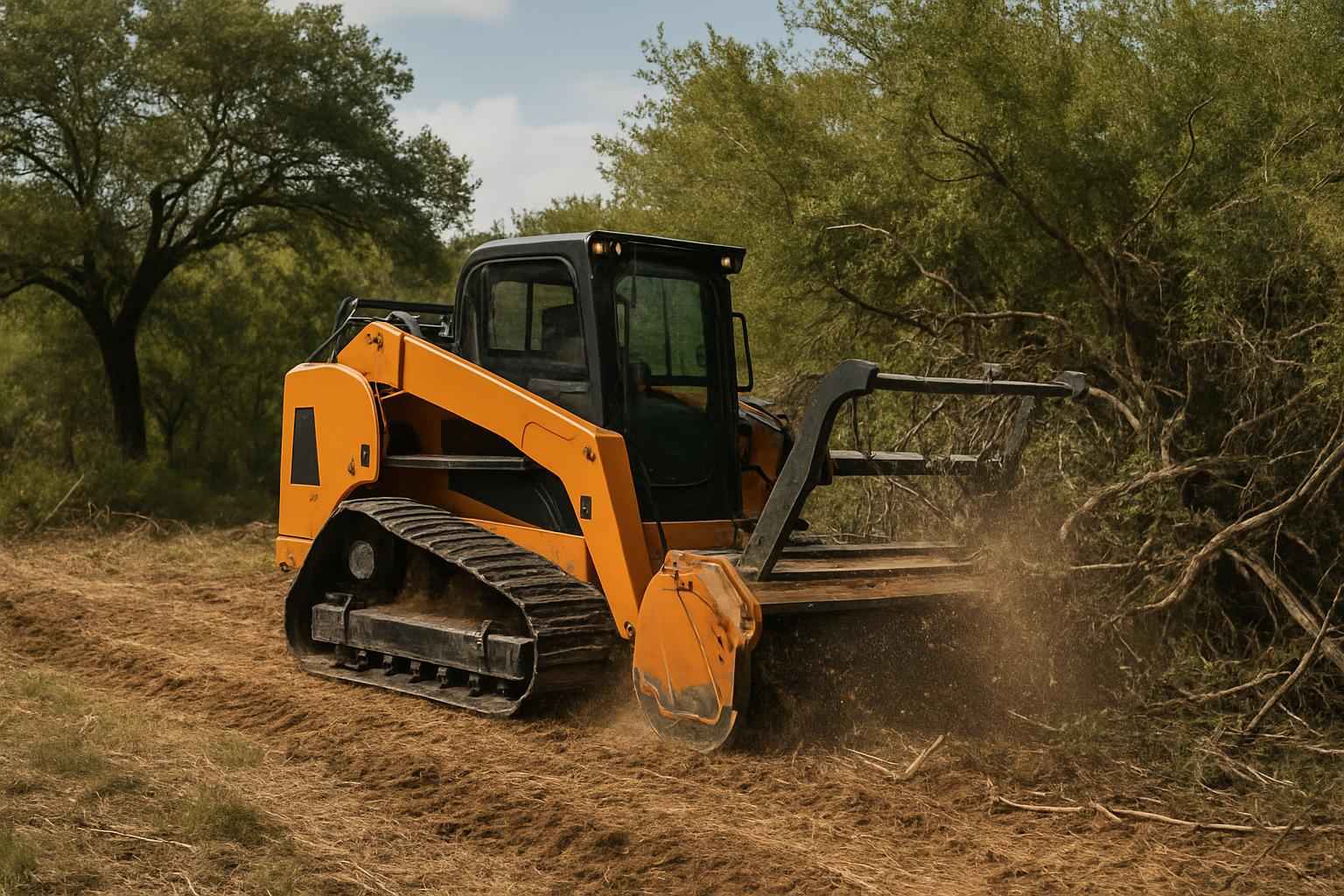 Heavy Brush Removal in Kingsland Texas