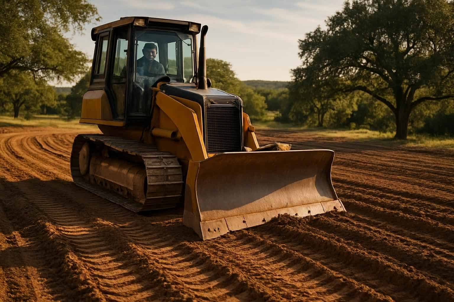 Land Grading in Boerne Texas